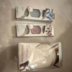 Home Scents Electric Wax Melt Warmer & Lavender Wax Melts, Ceramic